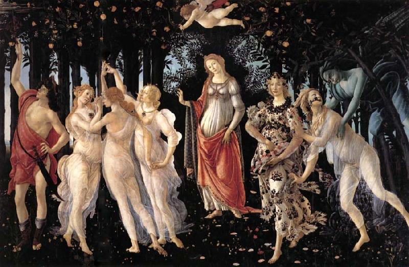 Sandro Botticelli Primavera-Spring Sweden oil painting art